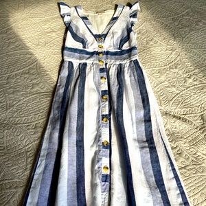 Point Sur for JCrew Linen Summer Dress Size 00